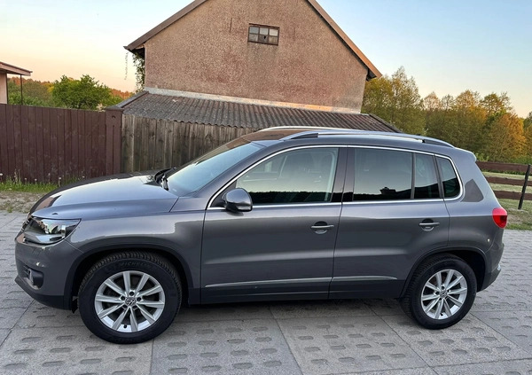 Volkswagen Tiguan cena 45900 przebieg: 189142, rok produkcji 2012 z Zwoleń małe 154